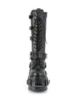 DEMONIACULT SWING 327 Black Vegan Leather