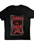 Rock Off T-shirt Slipknot : Dead Effect (Black) (Back Print)
