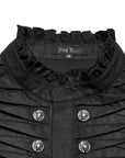 Camicia da uomo gotica con bottoni