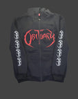 Felpa - Obituary - 2 layer con stampe