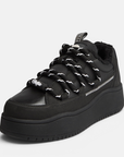 Buffalo ARIYA LACE UP WARM LO - VEGAN NUBUK/NYLON