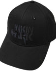 Rock Off - Cappellino da baseball unisex Linkin Park: logo nero