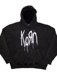 Rock Off Felpa - Korn Stone Wash: Still A Freak (grigio antracite) (collezione Back Print & Wash) (Black)