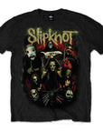 Rock Off T-shirt - Slipknot: Come Play Dying Back Print Nera