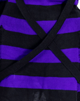 Heartless - Maglione Oriana Jumper (Black/ Purple)