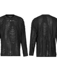 Maglia uomo batcave con strappi