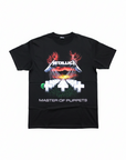Rock off T-shirt Metallica: Master of Puppets (Black) (Back Print