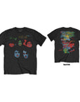 Rock Off T-shirt - The Cure: In Between Days (Black) (Back Print)