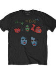 Rock Off T-shirt - The Cure: In Between Days (Black) (Back Print)