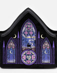 RESTYLE BORSA A TRACOLLA RICAMO AURORA BOREALE