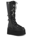DEMONIACULT DAMNED - 220 Black Vegan Leather