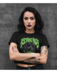 Rock Off Crop Top - Ice Nine Kills : Wolf (Black)