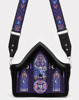 RESTYLE BORSA A TRACOLLA RICAMO AURORA BOREALE