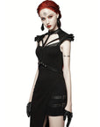 Punk rave - Guanti neri a Stiletto