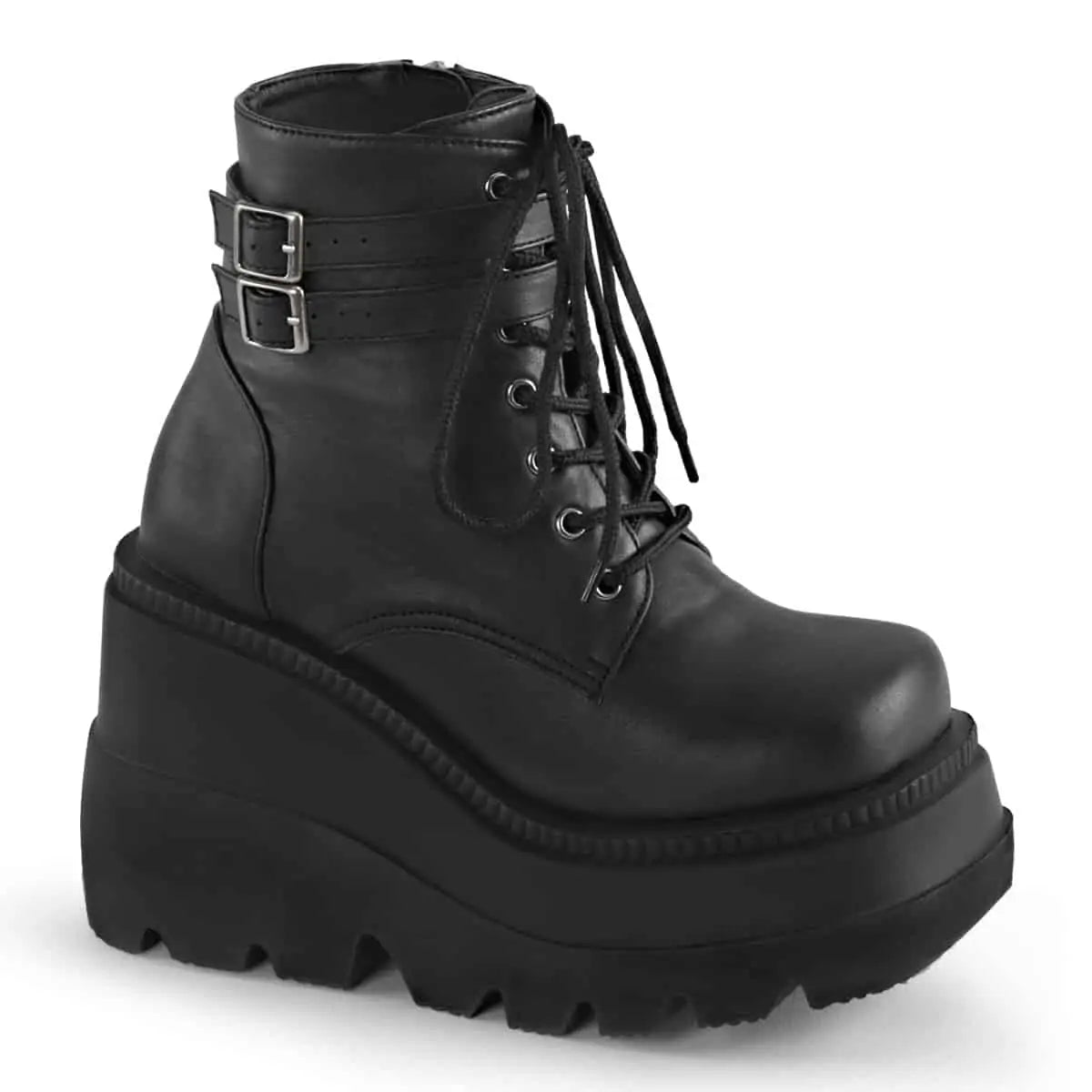 Demoniacult shaker-52 Black Vegan Leather
