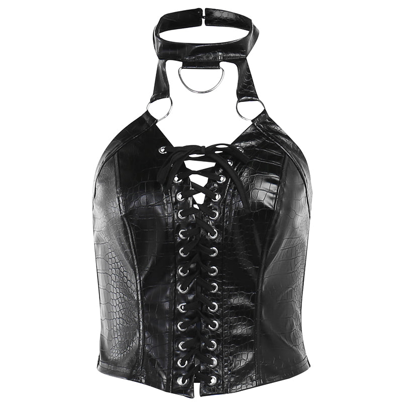 Tank top chain and vegan