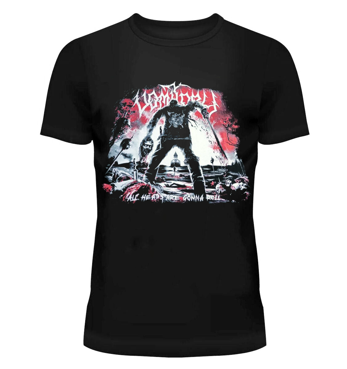 T-shirt Vomitory - All Heads Are Gonna Roll