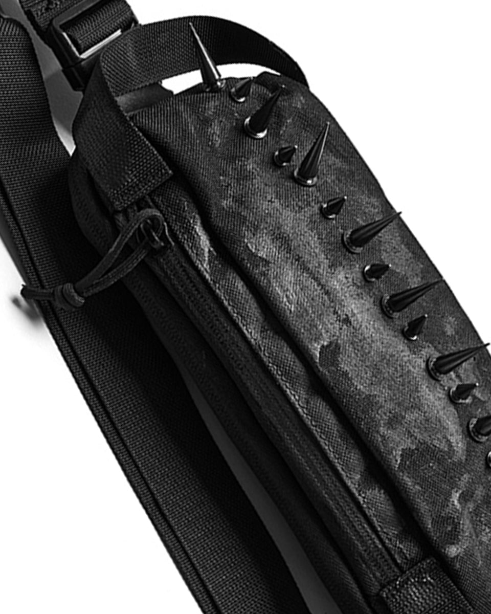 PUNK RAVE BORSA A TRACOLLA CON BORCHIE APOCALYPTIC WASTELAND PUNK