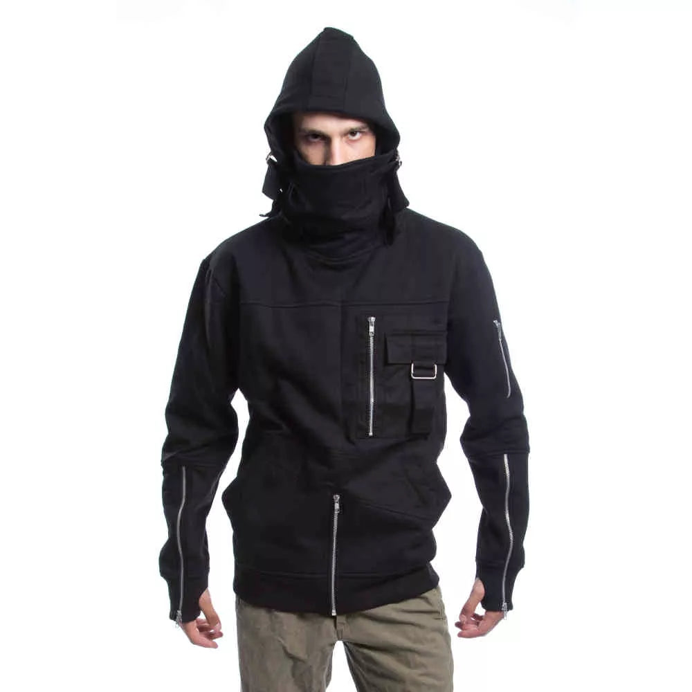 Felpa unisex con cerniere
