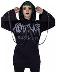 Hoodie heartless con scritte