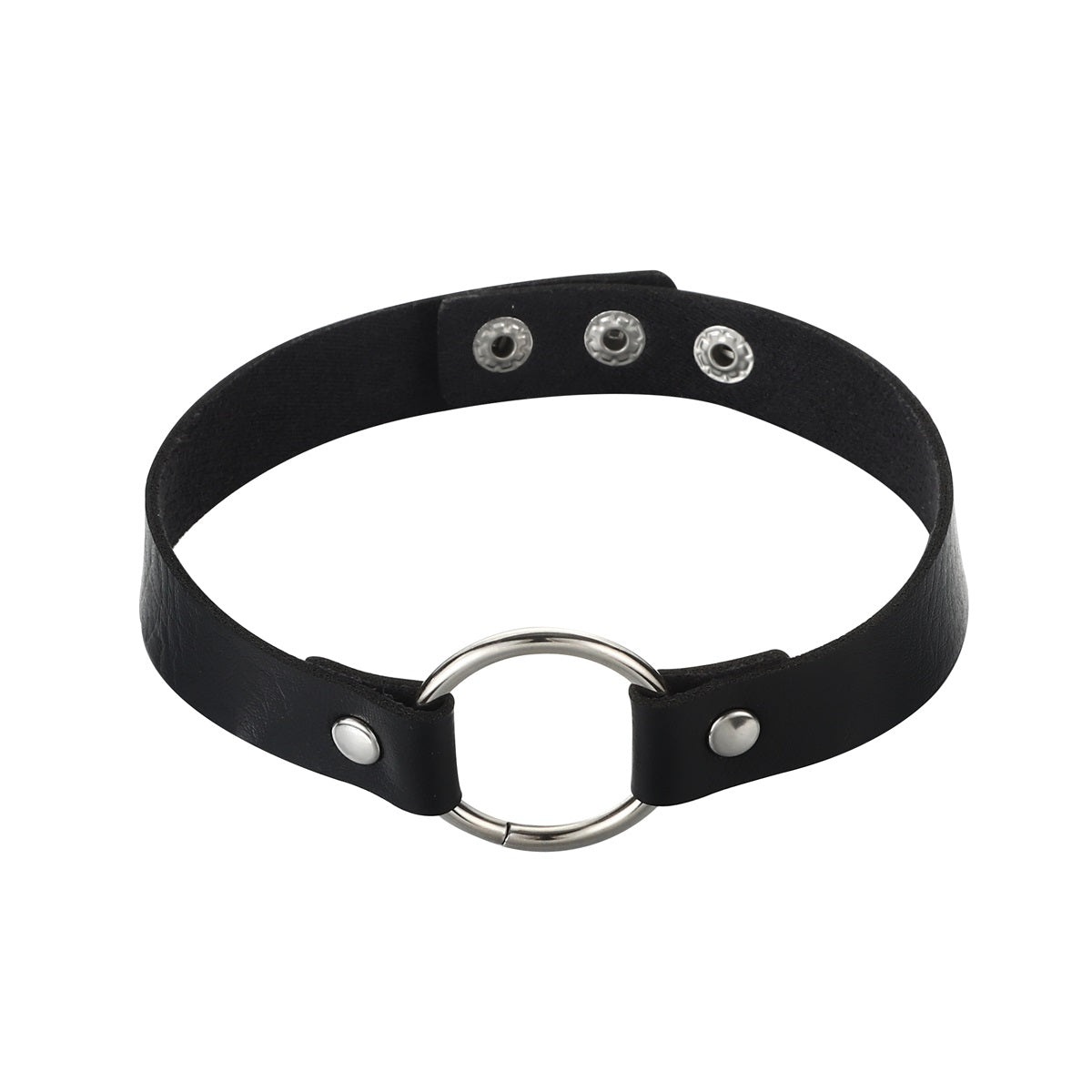 Choker cerchio al centro vegan
