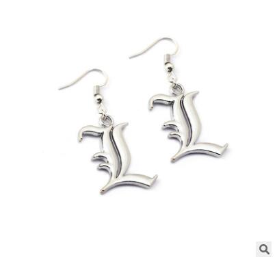Orecchini Logo L Argento