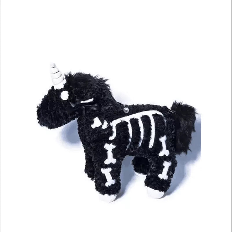 BORSA PELUCHE UNICORN DARK