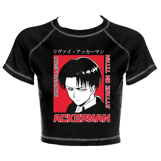 Crop Top Attack On Titan Levi