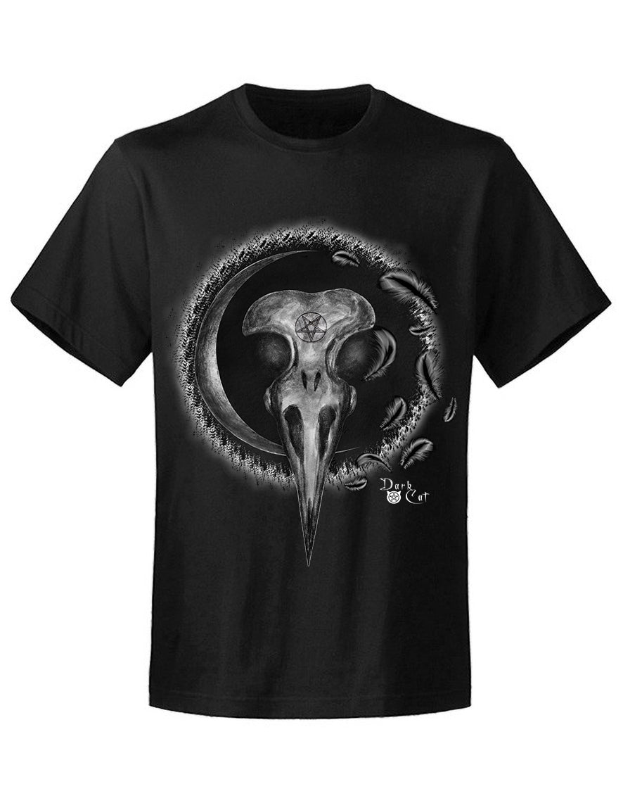T-shirt Tatoo Cult Teschio corvo
