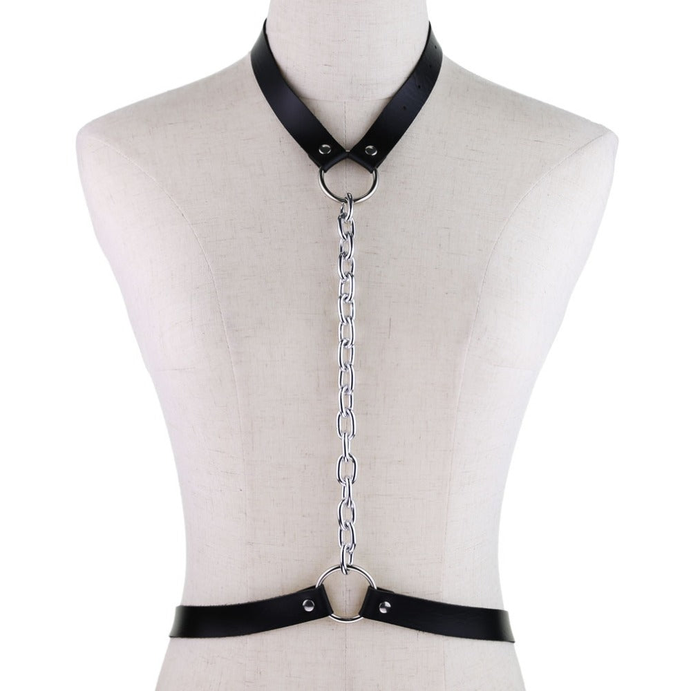 Harness Choker with Single Chain