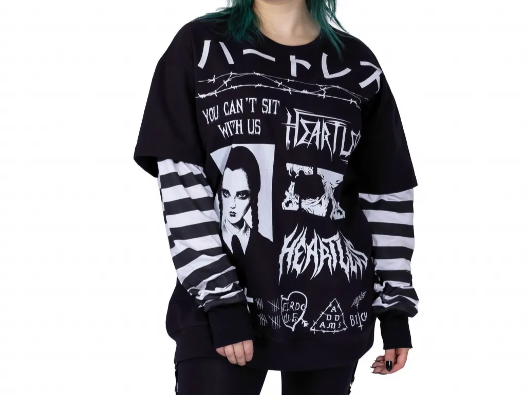 Felpa Oversize Mercoledì
