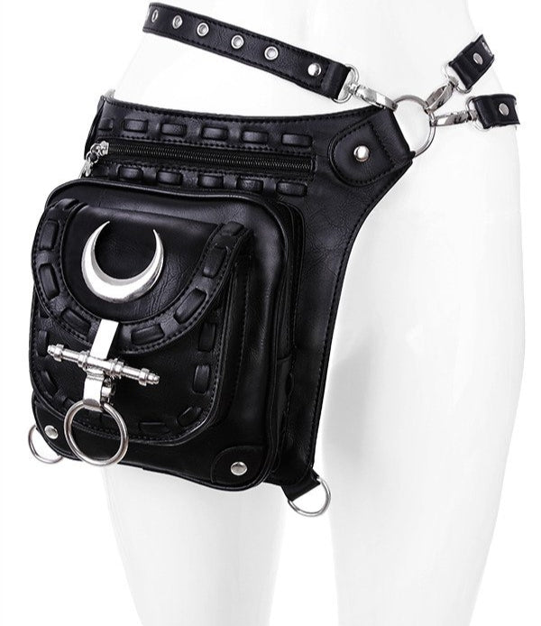Borsa da gamba con falce di luna