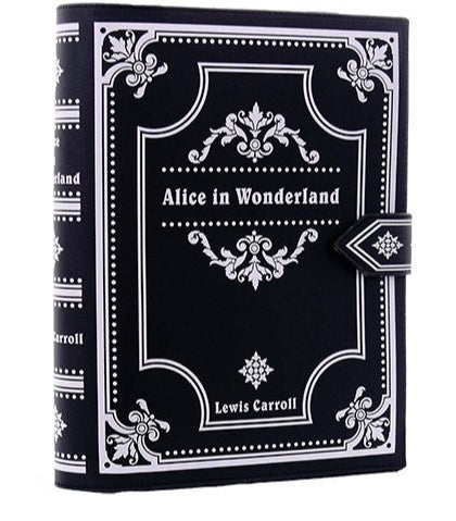 Borsa libro Alice in Wonderland