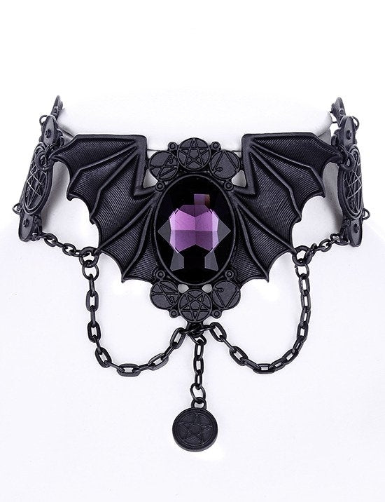 Gircollo Gothic Bat Purple