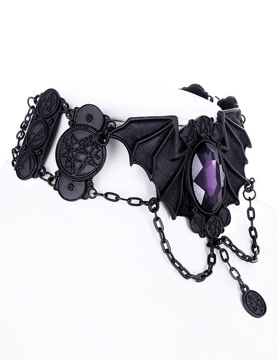 Gircollo Gothic Bat Purple