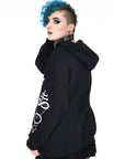 Felpa oversize cacciatrice maschera da coniglio