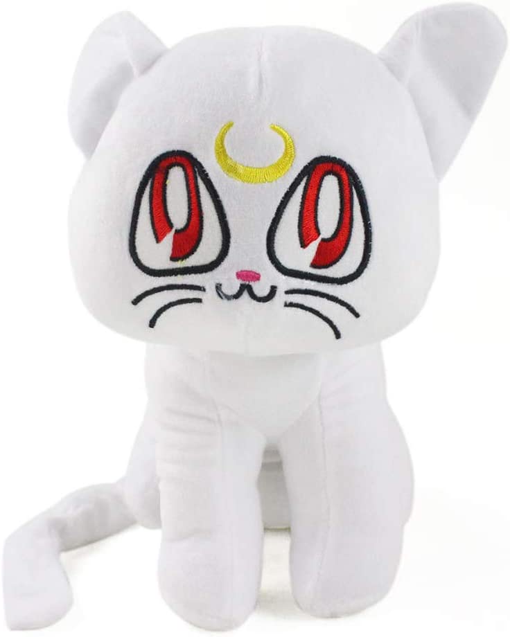 Peluche Sailor Moon Artemis Bianco