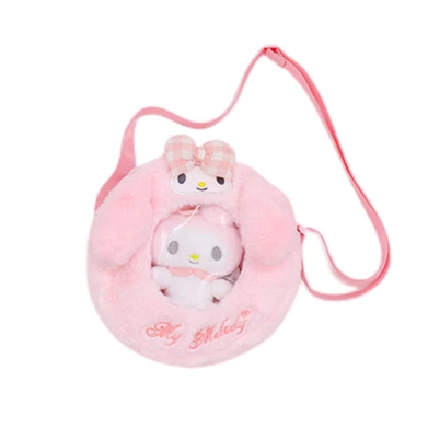 SANRIO BORSETTA TRACOLLA MY MELODY WITH KEYCHAIN