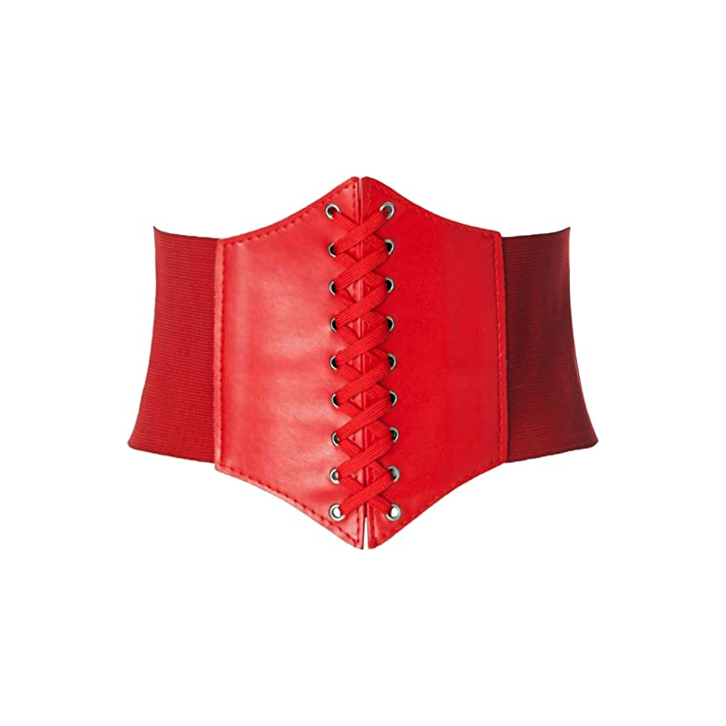 Cintura Corsetto Rossa