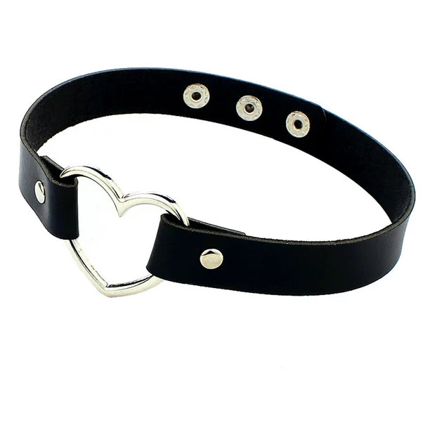 Choker cuore vegan