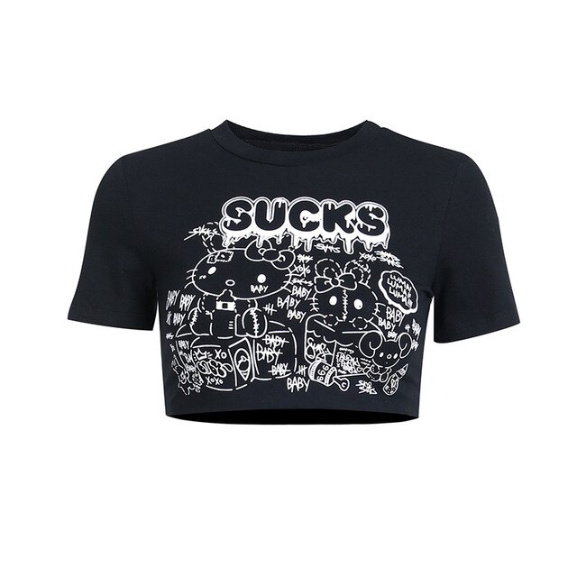 Crop Top Hello Kitty Alt