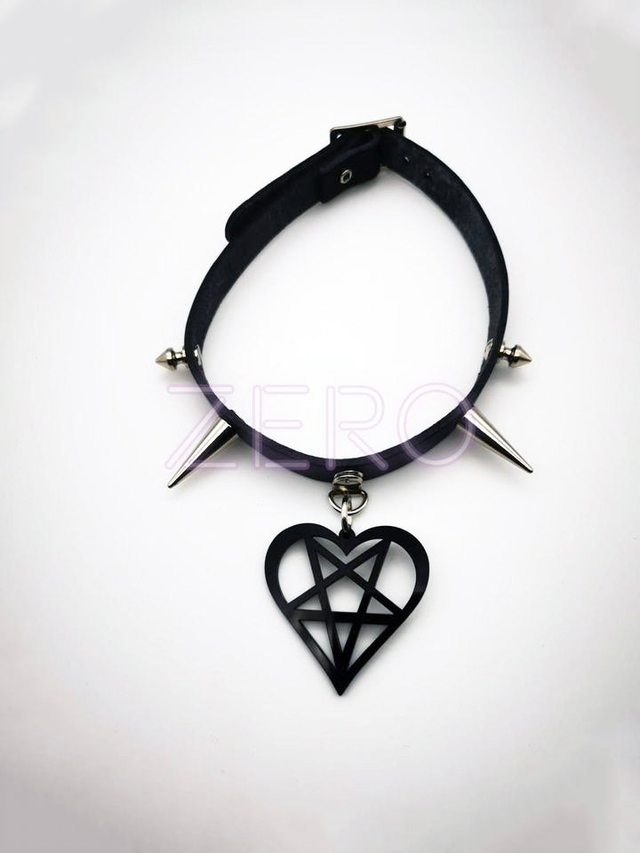 Custom Choker Heart Shapes