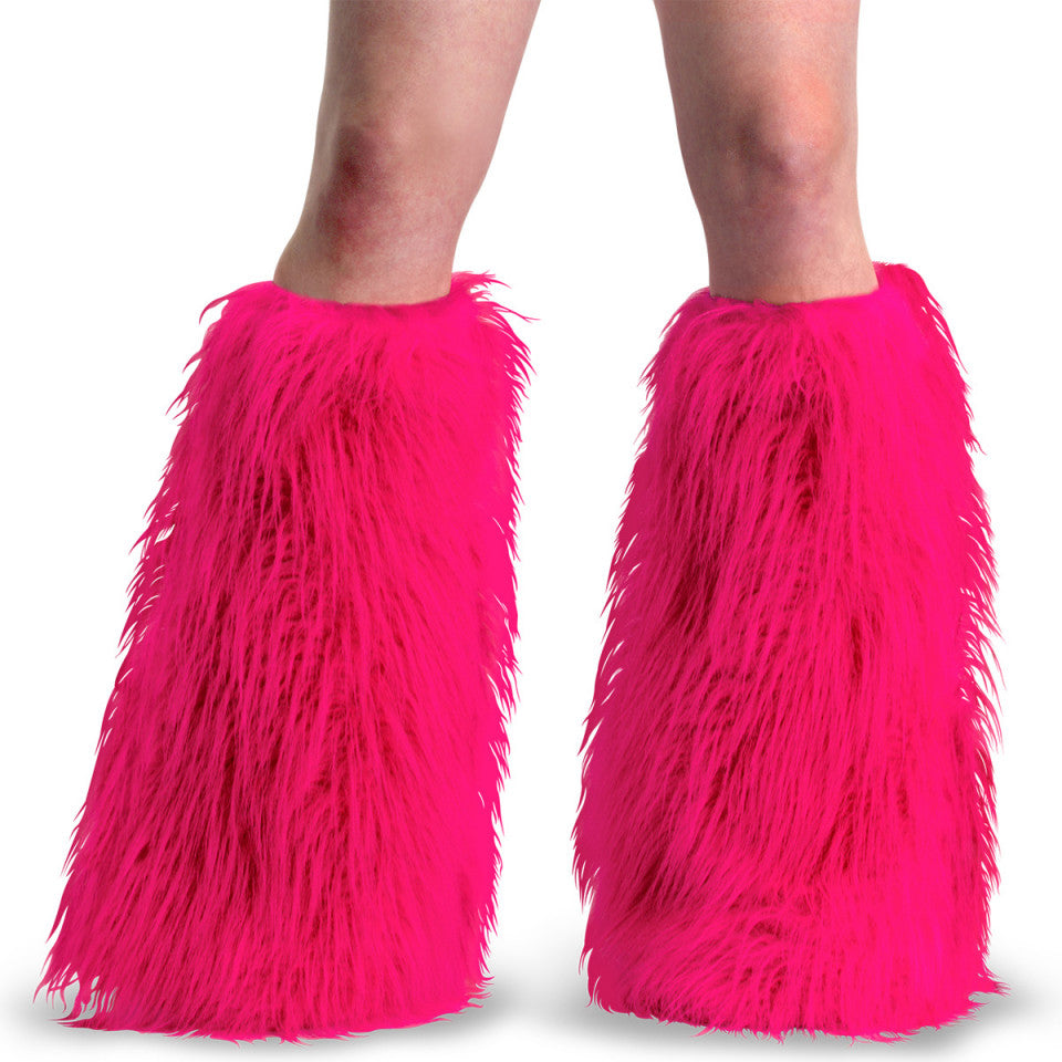 Scaldamuscoli Yeti Pink Faux Fur