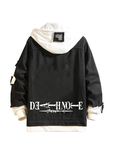 Giacca Denim Nera Death Note Modello 2