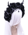 Cerchietto Black Rose of Mystic