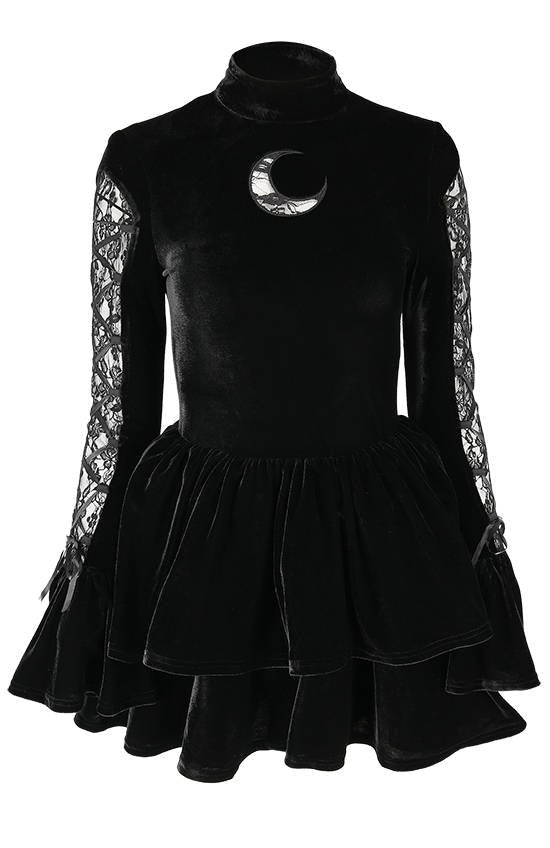 Vestito Dark Gothic velluto