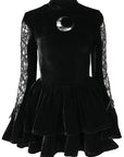 Vestito Dark Gothic velluto