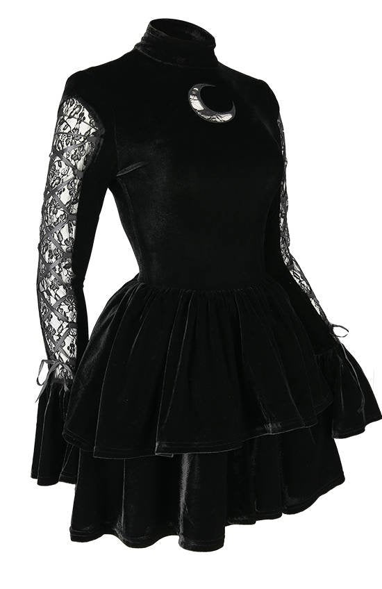 Vestito Dark Gothic velluto