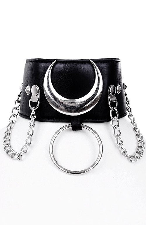 RESTYLE CHOKER METALLIC MOON