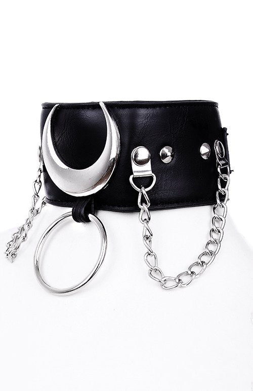 RESTYLE CHOKER METALLIC MOON